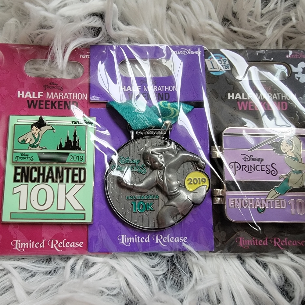 Disney Princess 10k Pin Set 2019